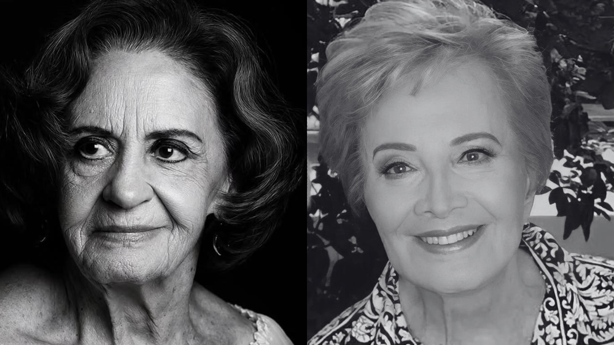 Laura Cardoso e Glória Menezes. Foto: Divulgação