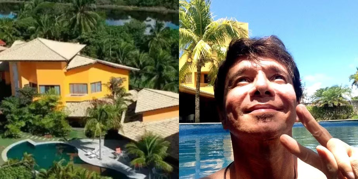Netinho viveu em mansão avaliada em R$ 6 milhões.. Foto: Reprodução/Instagram