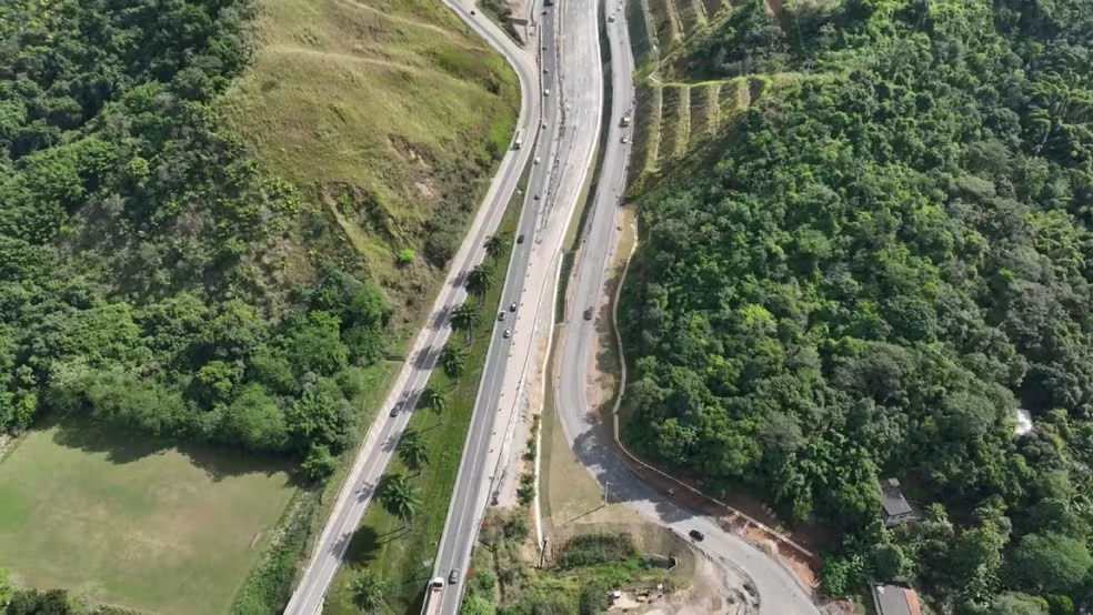 Serra das Araras na Via Dutra. Foto: Divulgação/Comunicação RioSP